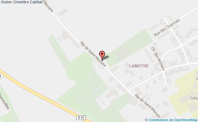 Cimetière  Cadillac