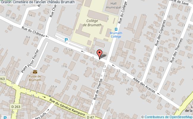 Cimetière De L'ancien Château  Brumath