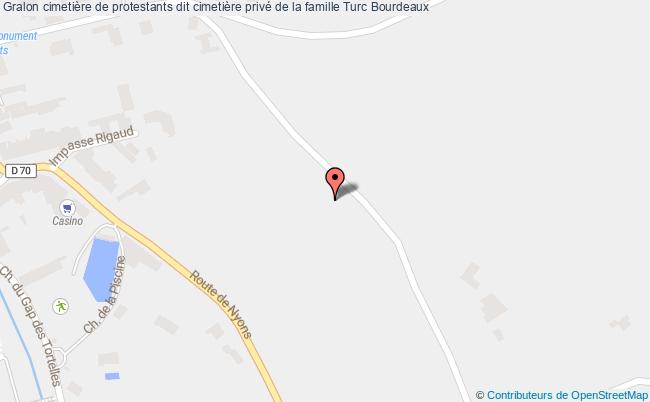 Cimetière De Protestants Dit Cimetière Privé De La Famille Turc  Bourdeaux