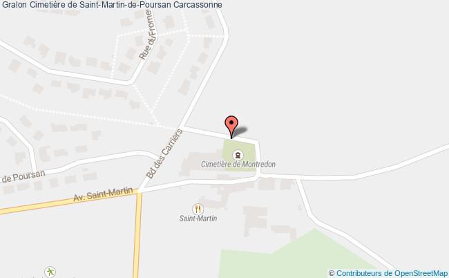 Cimetière De Saint-martin-de-poursan  Carcassonne