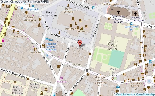 Cimetière Du Panthéon  Paris