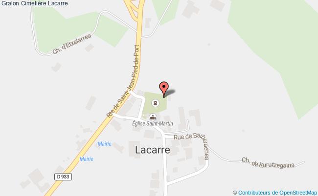 Cimetière  Lacarre