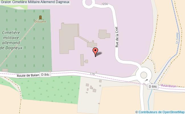 Cimetière Militaire Allemend  Dagneux