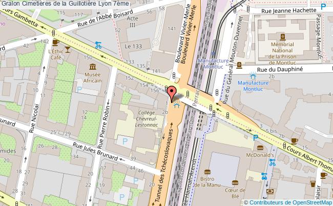 Cimetières De La Guillotière  Lyon