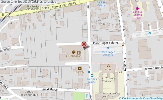 Ciné Tobbogan  Décines-charpieu