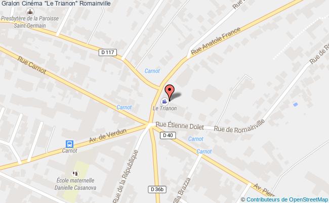 Cinéma "le Trianon"  Romainville