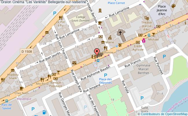 Cinéma "les Variétés"  Bellegarde-sur-valserine