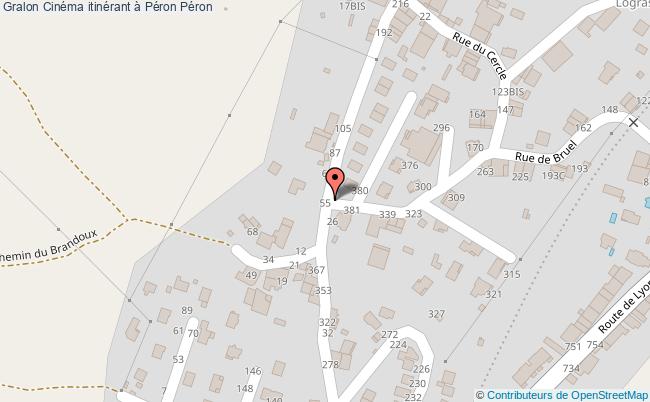 Cinéma Itinérant à Péron 