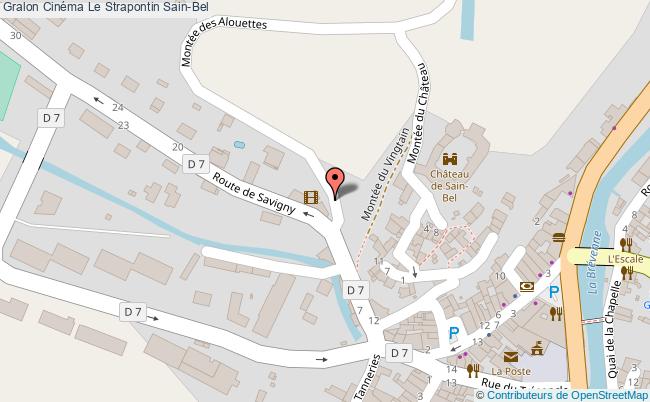 Cinéma Le Strapontin  Sain-bel