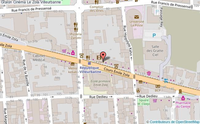 Cinéma Le Zola  Villeurbanne