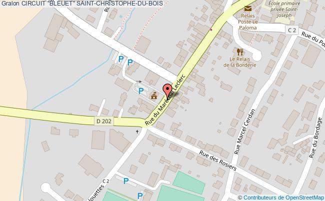 Circuit "bleuet"  Saint-christophe-du-bois