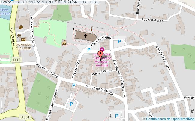Circuit "intra-muros"  Montjean-sur-loire