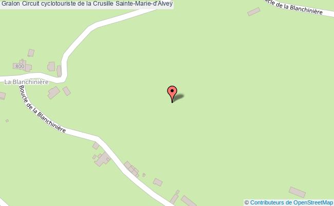 Circuit Cyclotouriste De La Crusille  Sainte-marie-d'alvey