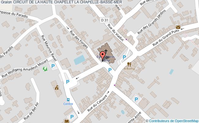 Circuit De La Haute Chapelet  La Chapelle-basse-mer