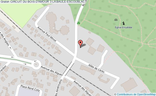 Circuit Du Bois D'amour 3  La Baule-escoublac