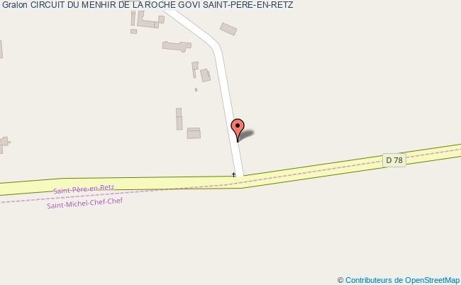 Circuit Du Menhir De La Roche Govi  Saint-père-en-retz
