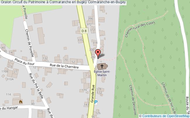 Circuit Du Patrimoine à Cormaranche En Bugey  Cormaranche-en-bugey