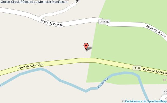 Circuit Pédestre Le Montclair  Montfalcon