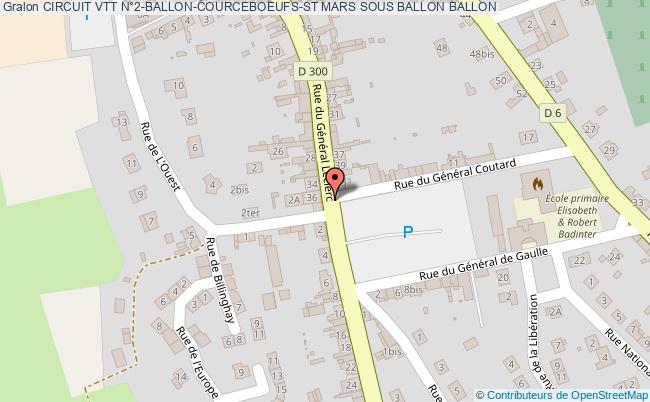 Circuit Vtt N°2-ballon-courceboeufs-st Mars Sous Ballon 