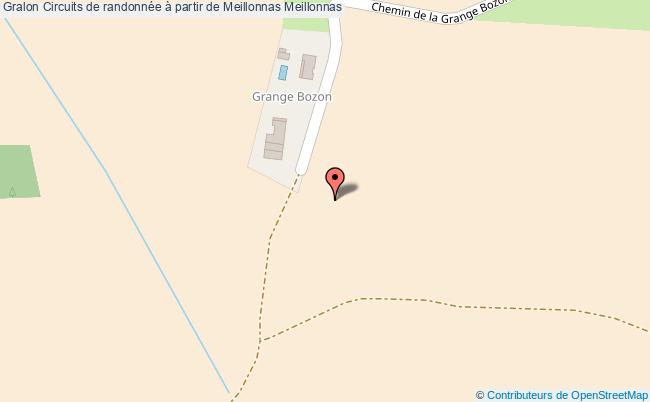 Circuits De Randonnée à Partir De Meillonnas 