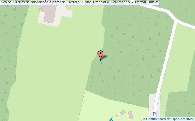 Circuits De Randonnée à Partir De Treffort-cuisiat, Pressiat & Courmangoux 