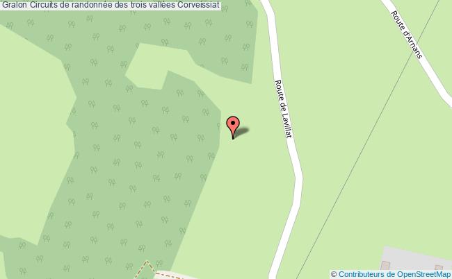 Circuits De Randonnée Des Trois Vallées  Corveissiat