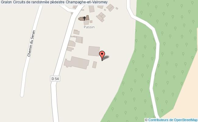 Circuits De Randonnée Pédestre  Champagne-en-valromey