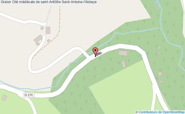 Cité Médiévale De Saint-antoine  Saint-antoine-l'abbaye