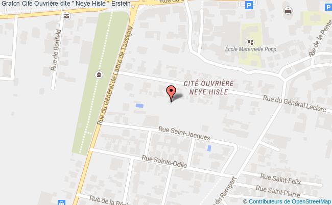 Cité Ouvrière Dite " Neye Hisle "  Erstein