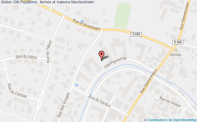 Cité Paysanne : Fermes Et Maisons  Marckolsheim