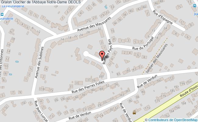 Clocher De L'abbaye Notre-dame  Déols