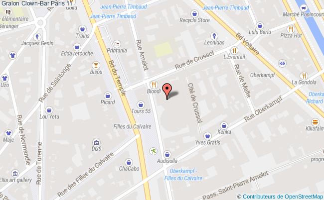 Clown-bar Paris 11 tourisme