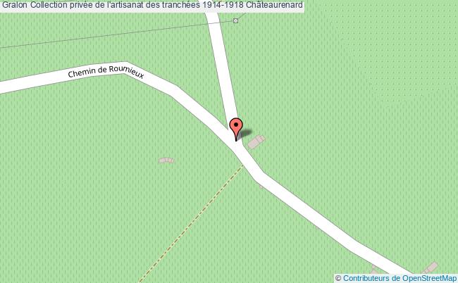 Collection Privée De L'artisanat Des Tranchées 1914-1918  Châteaurenard