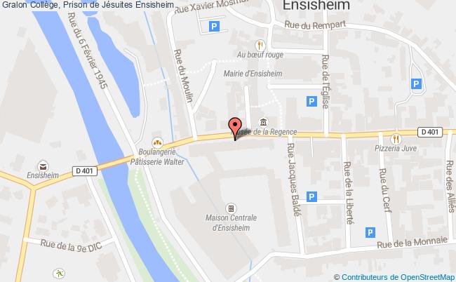 Collège, Prison De Jésuites  Ensisheim