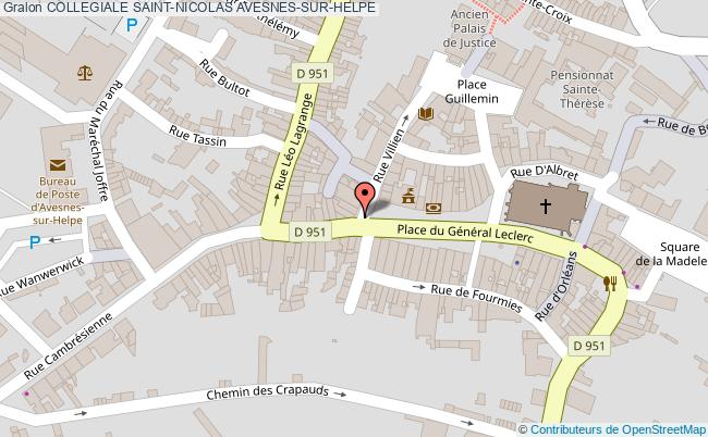 Collegiale Saint-nicolas  Avesnes-sur-helpe