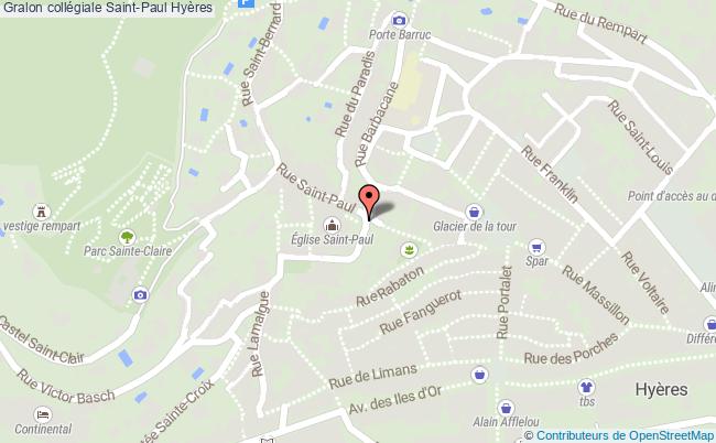 Collégiale Saint-paul  Hyeres-les-palmiers