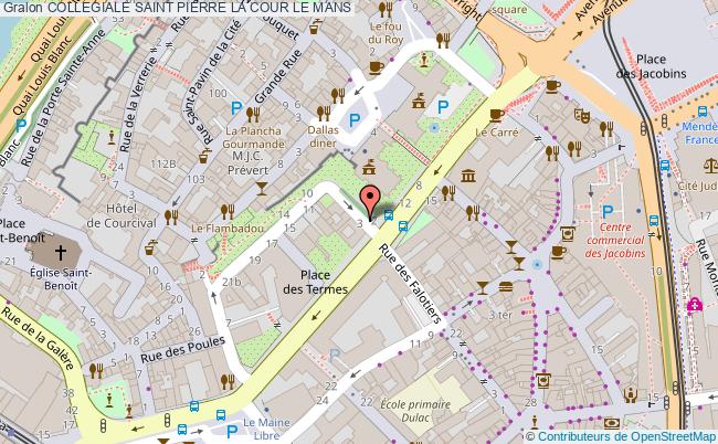 Collegiale Saint Pierre La Cour  Le Mans