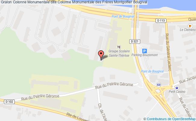 Colonne Monumentale Dite Colonne Monumentale Des Frères Montgolfier  Bougival