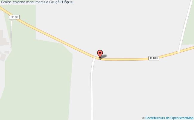 Colonne Monumentale  Grugé-l'hôpital