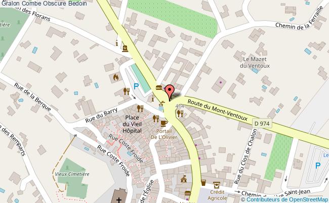 Combe Obscure  Bédoin