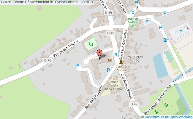 Comité Départemental De Cyclotourisme  Luynes