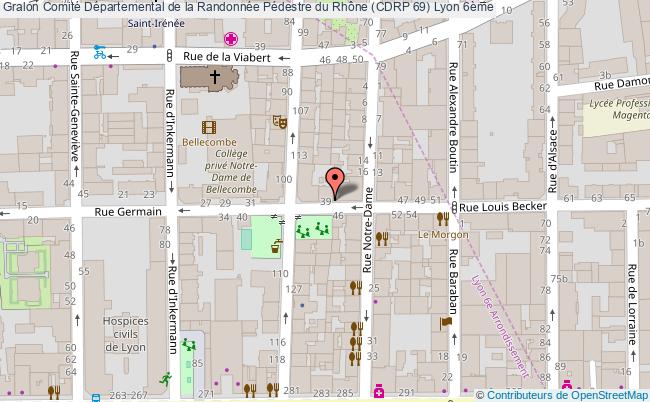 Comité Départemental De La Randonnée Pédestre Du Rhône (cdrp 69)  Lyon