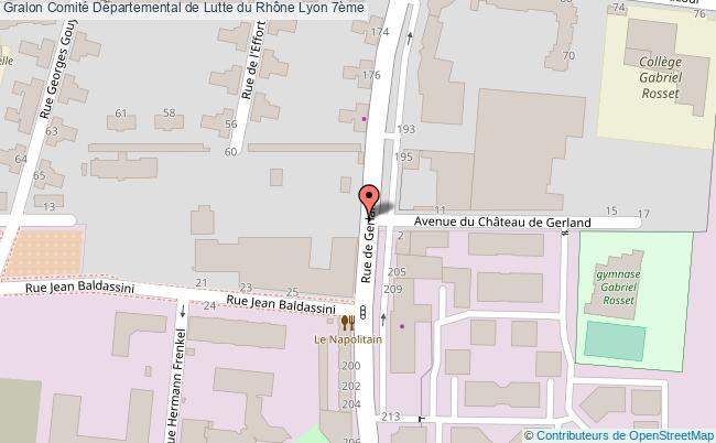 Comité Départemental De Lutte Du Rhône  Lyon