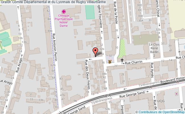 Comité Départemental Et Du Lyonnais De Rugby  Villeurbanne