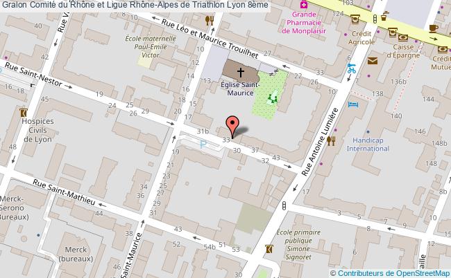 Comité Du Rhône Et Ligue Rhône-alpes De Triathlon  Lyon