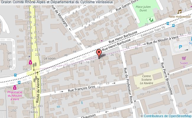 Comité Rhône-alpes Et Départemental Du Cyclisme  Vénissieux