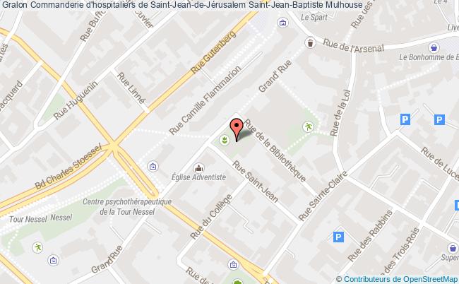 Commanderie D'hospitaliers De Saint-jean-de-jérusalem Saint-jean-baptiste  Mulhouse