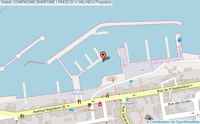 Compagnie Maritime I Paesi Di U Valincu  Propriano