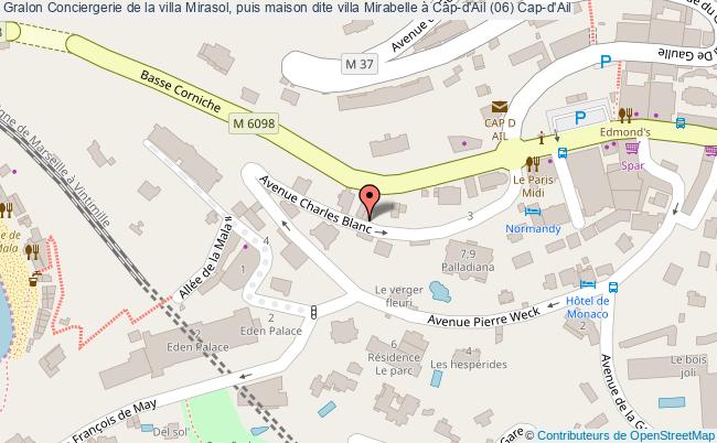 Conciergerie De La Villa Mirasol, Puis Maison Dite Villa Mirabelle à Cap-d'ail (06) 