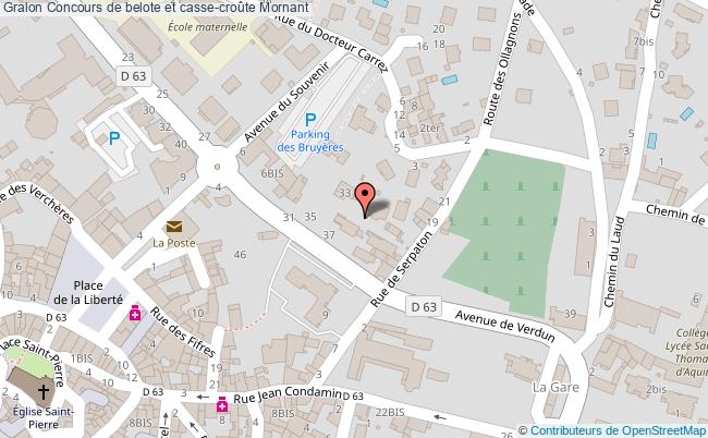 Concours De Belote Et Casse-croûte  Mornant